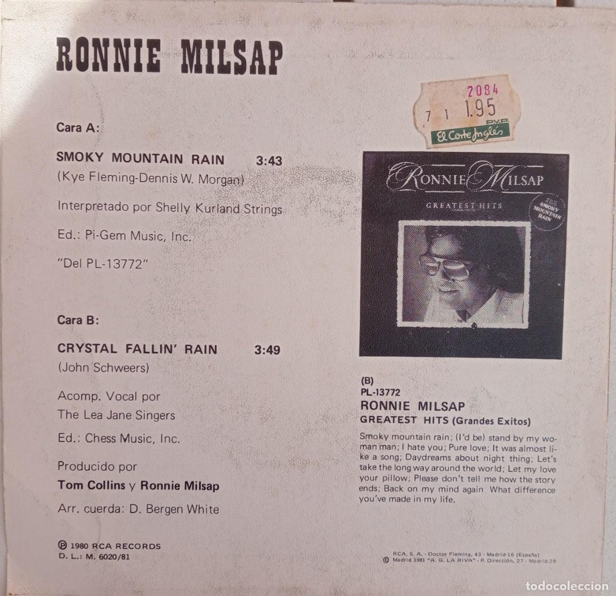 Discos de vinilo: Vinilo sencillo de Ronnie Wilsap - Foto 2
