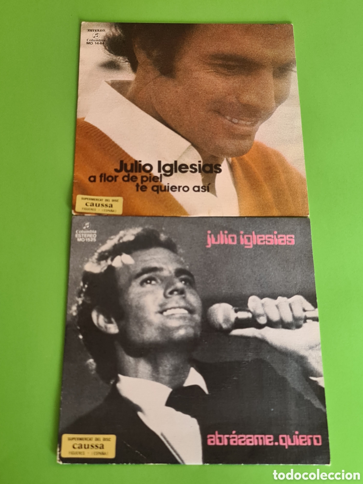 Discos de vinilo: JULIO IGLESIAS/ Dos singles.