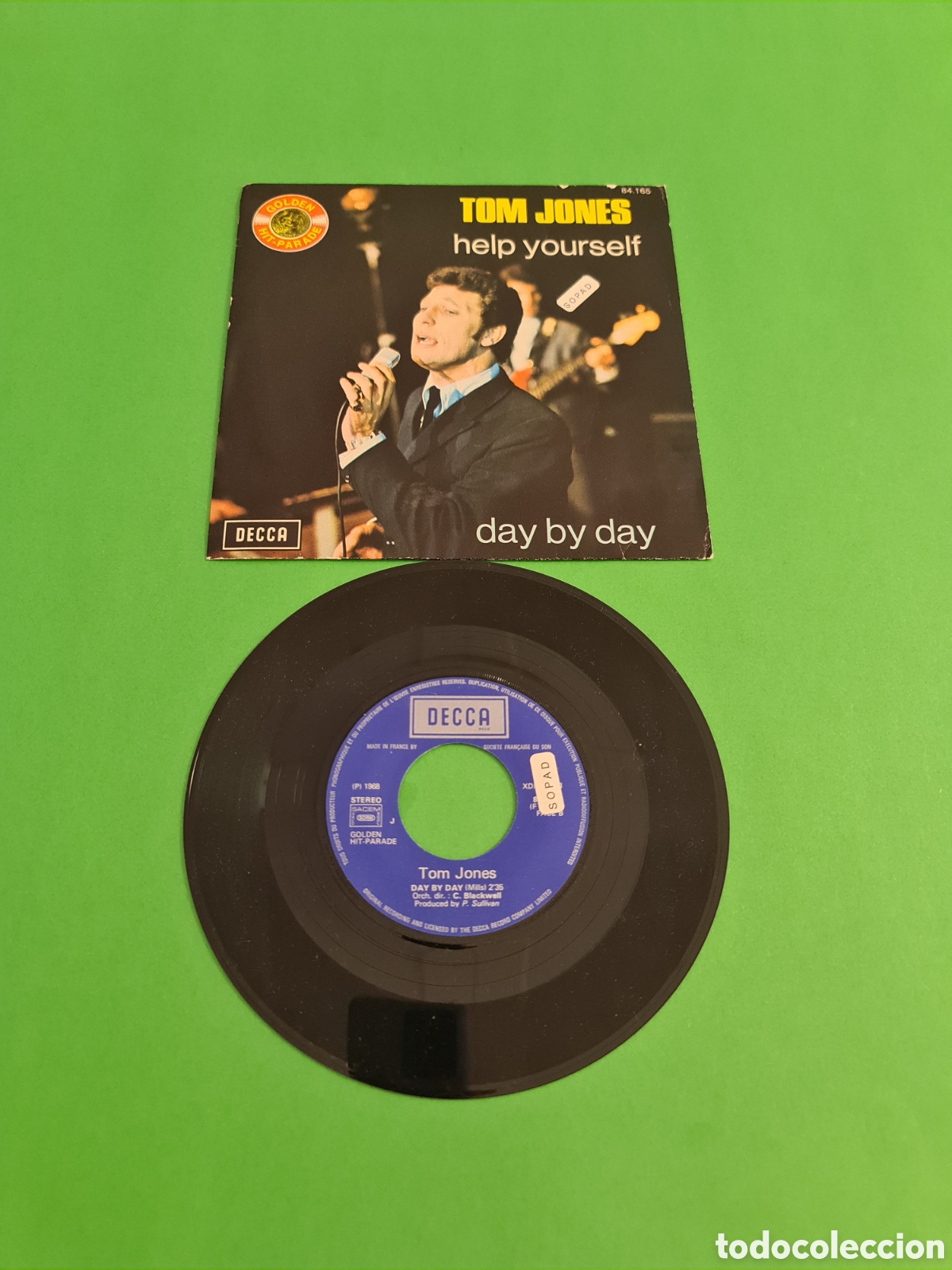 Discos de vinilo: Lote 2 singles / Tom Jones.