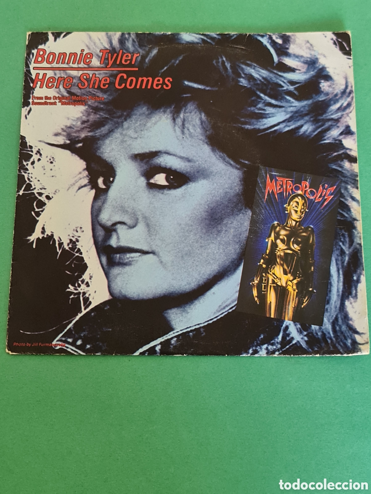 Discos de vinilo: Single Bonnie Tyler / Here She Comes.