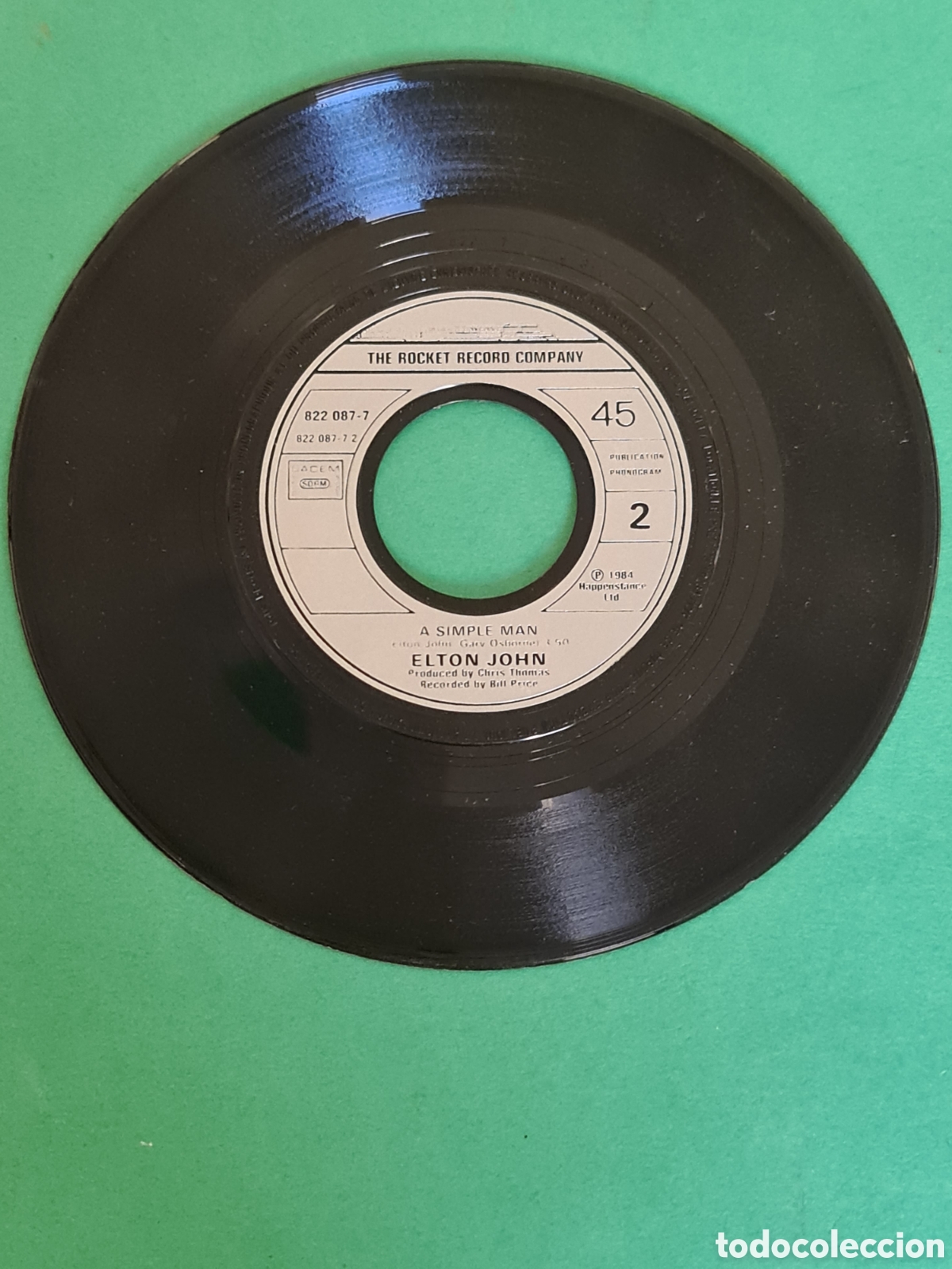 Discos de vinilo: Single Elton John / Sad Songs. - Foto 2