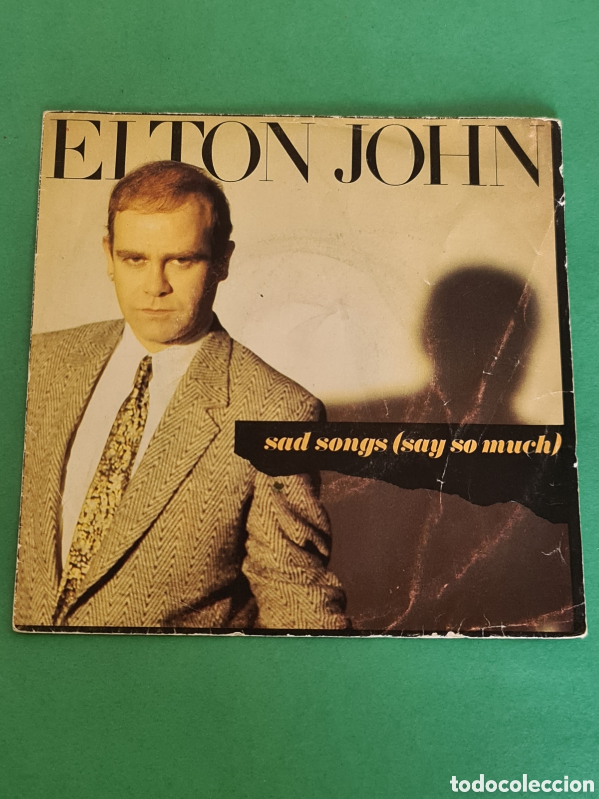 Discos de vinilo: Single Elton John / Sad Songs. - Foto 1
