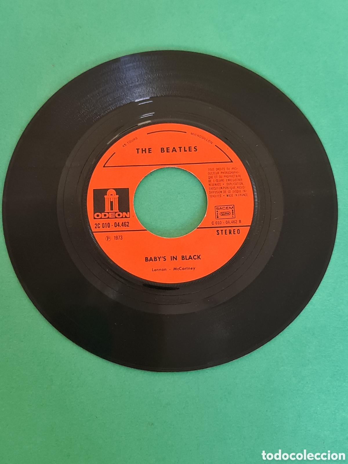 Discos de vinilo: Single The Beatles/ No Reply/ Babys In Black - Foto 2