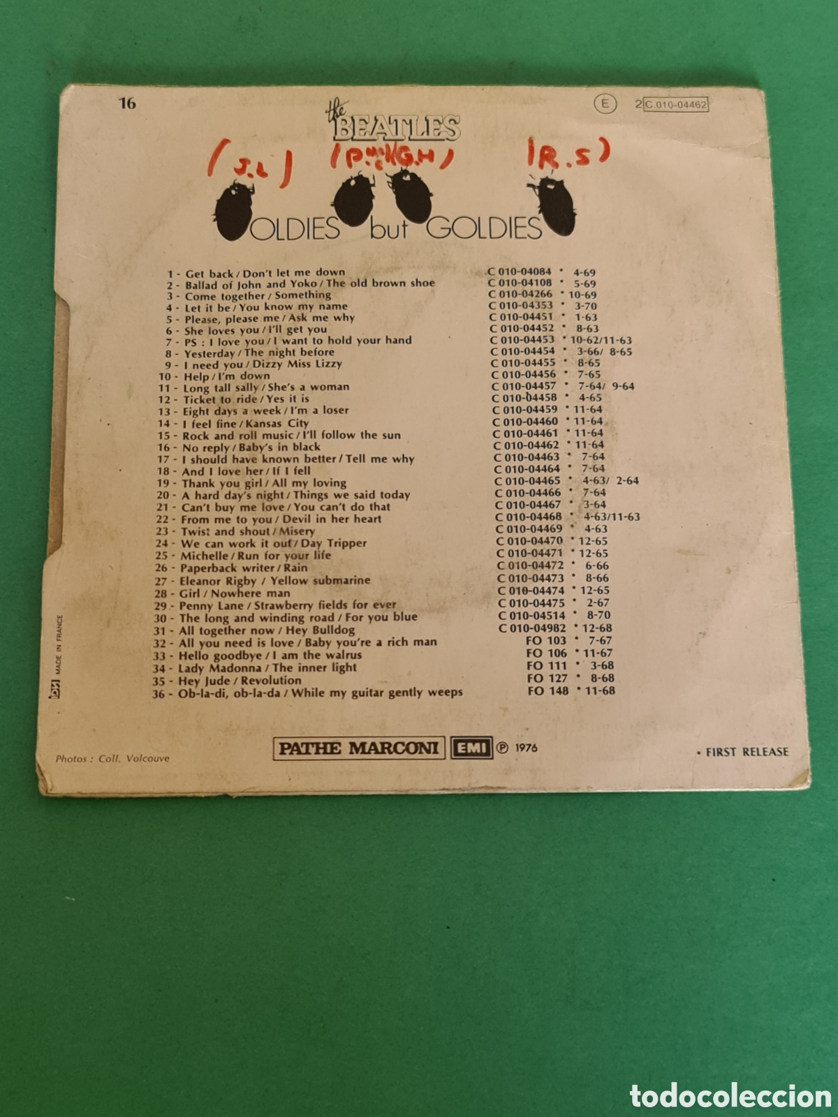 Discos de vinilo: Single The Beatles/ No Reply/ Babys In Black - Foto 4