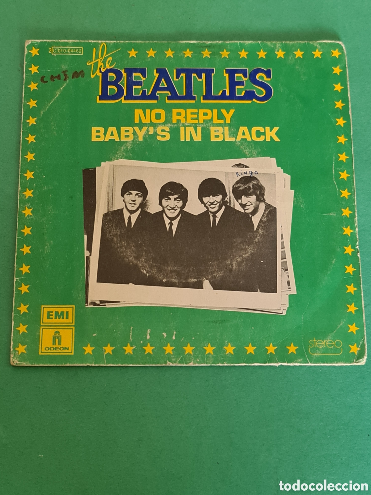 Vinyl records: Single The Beatles/ No Reply/ Baby's In Black