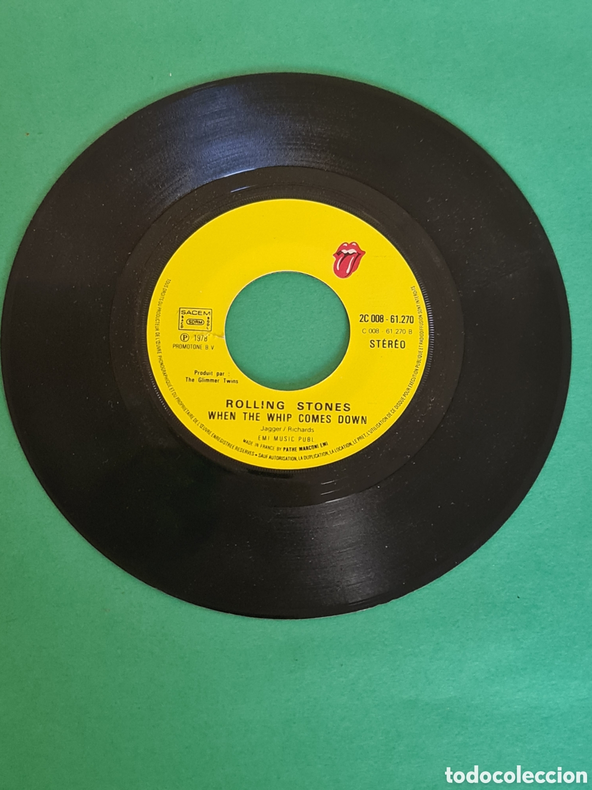 Discos de vinilo: Single The Rolling Stones/ Respectable. - Foto 3