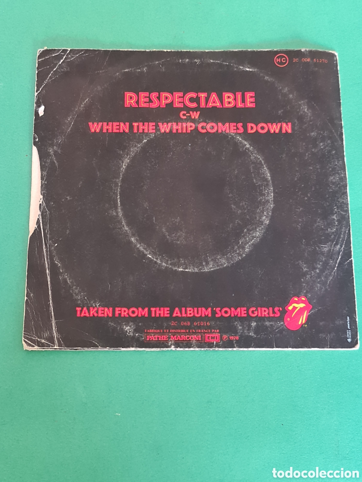 Discos de vinilo: Single The Rolling Stones/ Respectable. - Foto 4