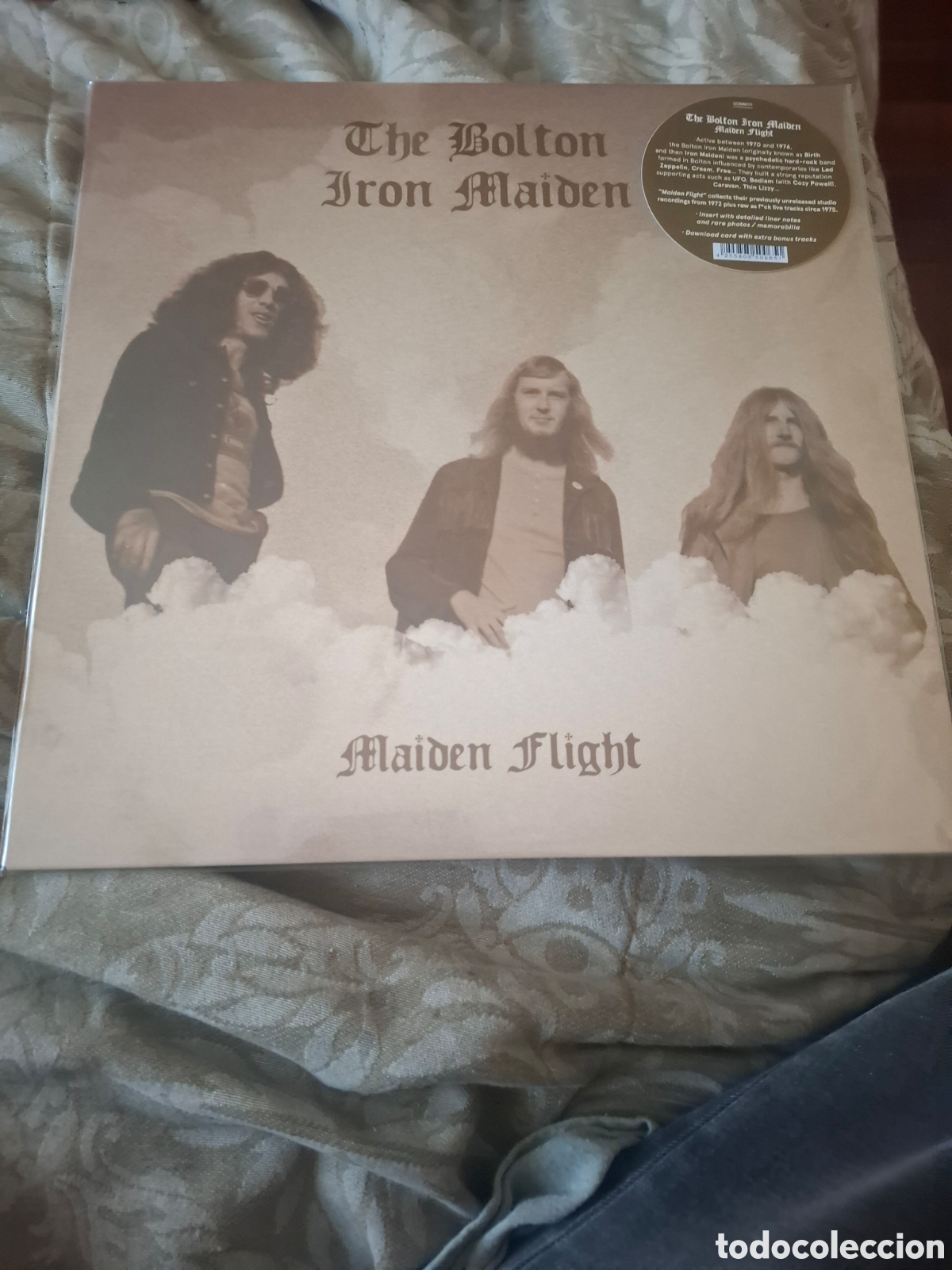 Discos de vinilo: The Bolton Iron Maiden Maiden Flight reed con temas extra