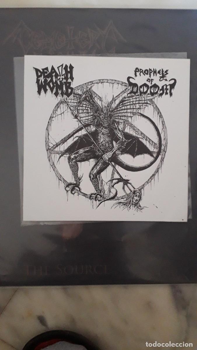 Discos de vinilo: Deathwomb/Prophets Of Doom-Deathwomb/Prophets Of Doom-Rock-Death Metal,Black Metal