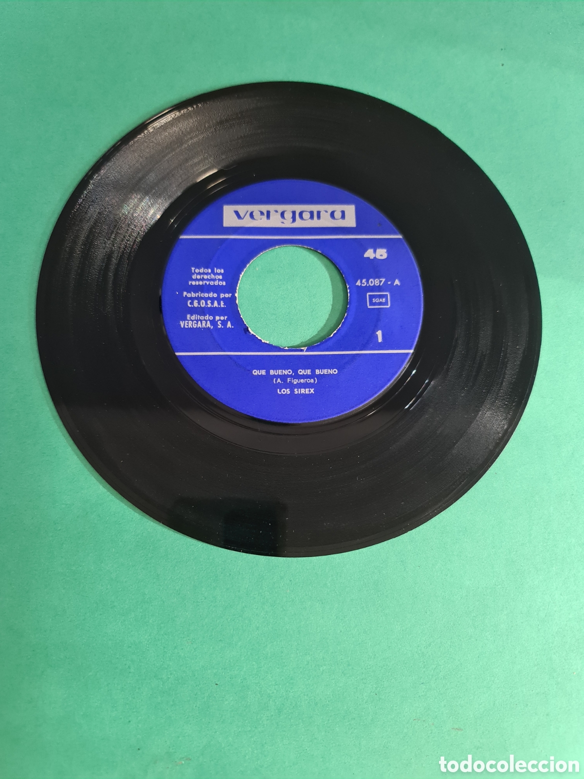 Discos de vinilo: Single Los Sirex. Que bueno, Que bueno. - Foto 2