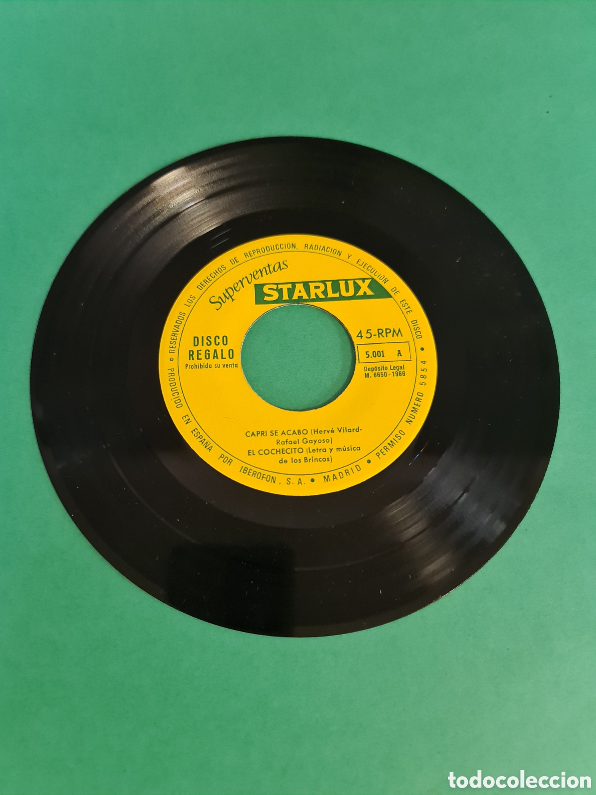 Discos de vinilo: Single Coleccion Superventas. - Foto 3
