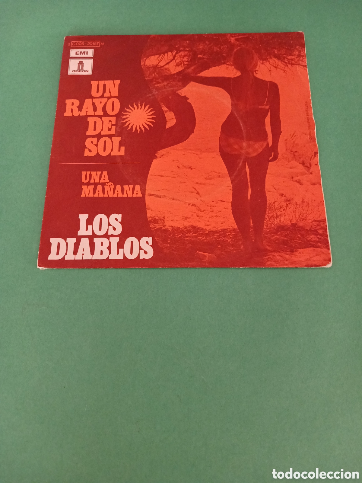 Discos de vinilo: LOS DIABLOS, UN RAYO DE SOL. Single.