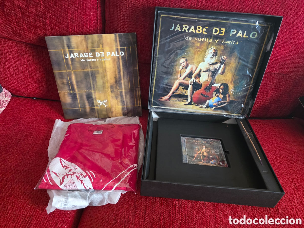 Discos de vinilo: JARABE DE PALO/ ESPECTACULAR CAJA PROMOCIONAL ESPA&Ntilde;OLA
