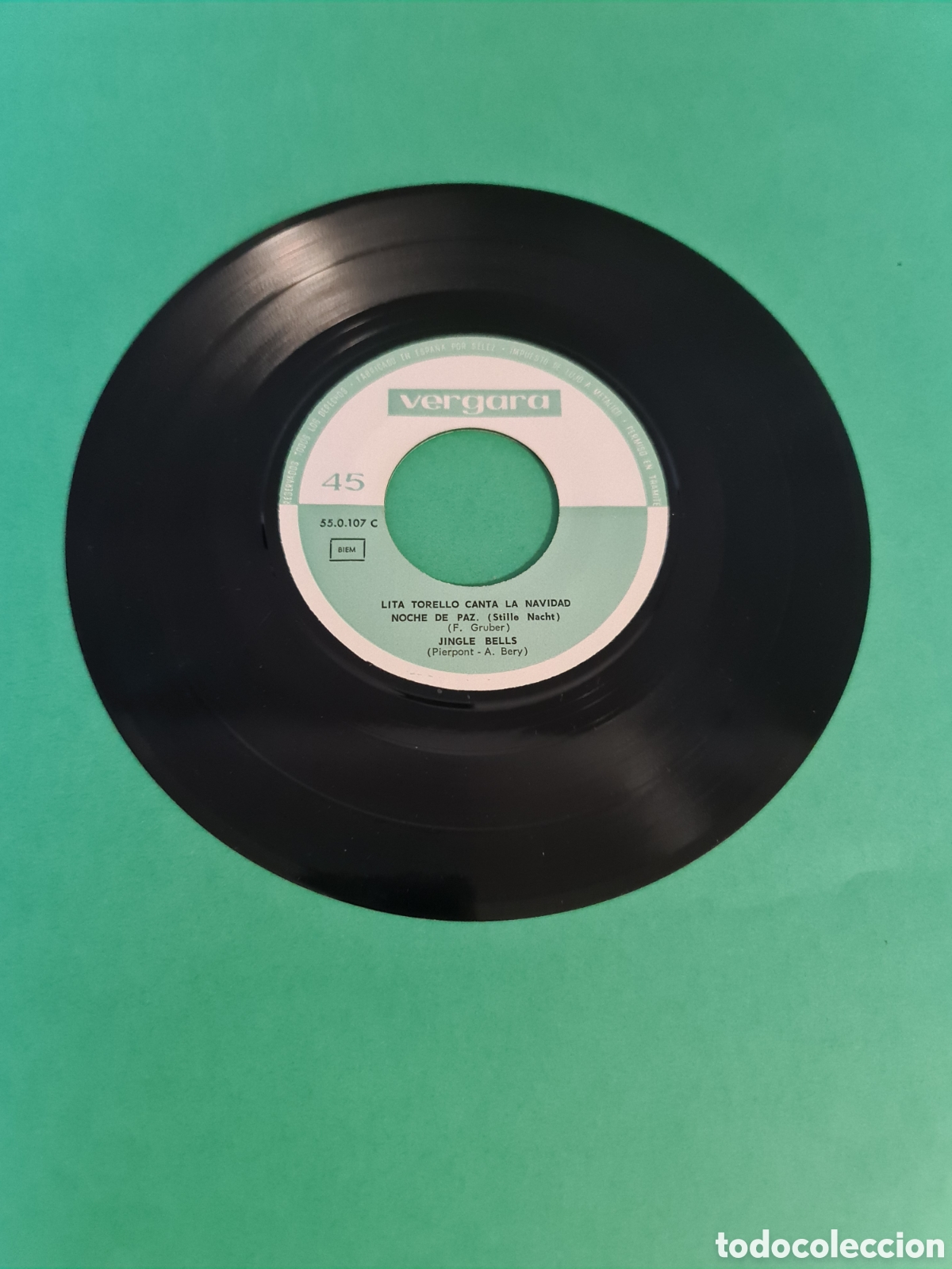 Discos de vinilo: Single Lita Torell&oacute; / Jos&eacute; Guardiola. - Foto 2