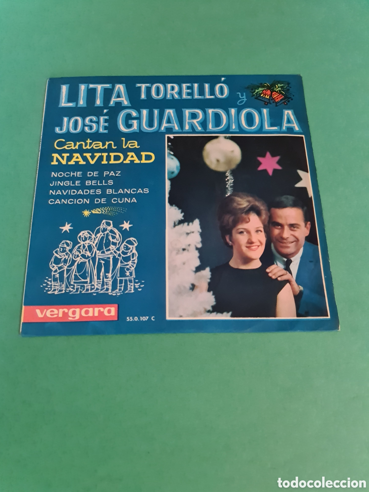 Vinyl records: Single Lita Torell&oacute; / Jos&eacute; Guardiola.