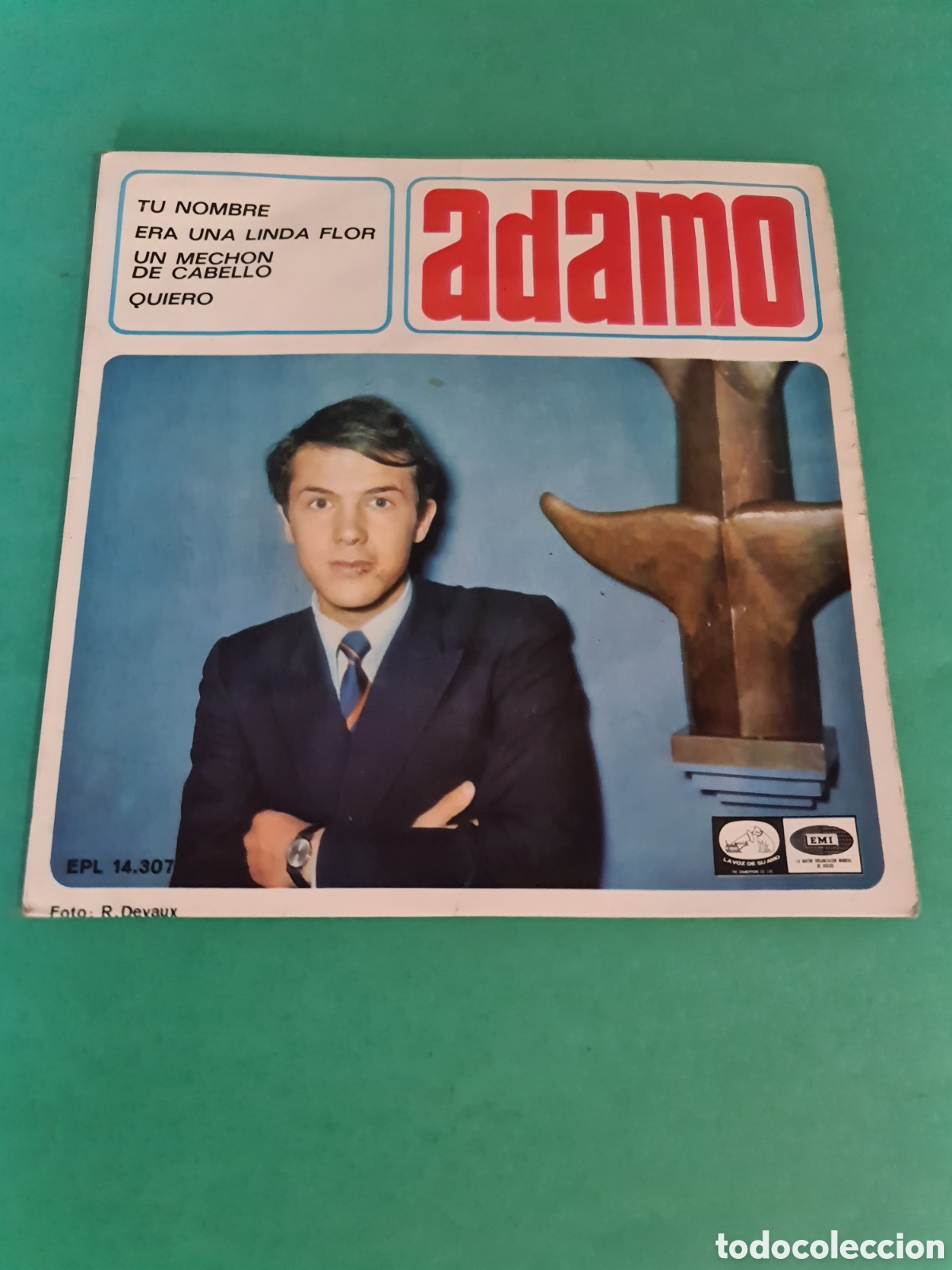 Discos de vinilo: Single ADAMO. Tu Nombre.
