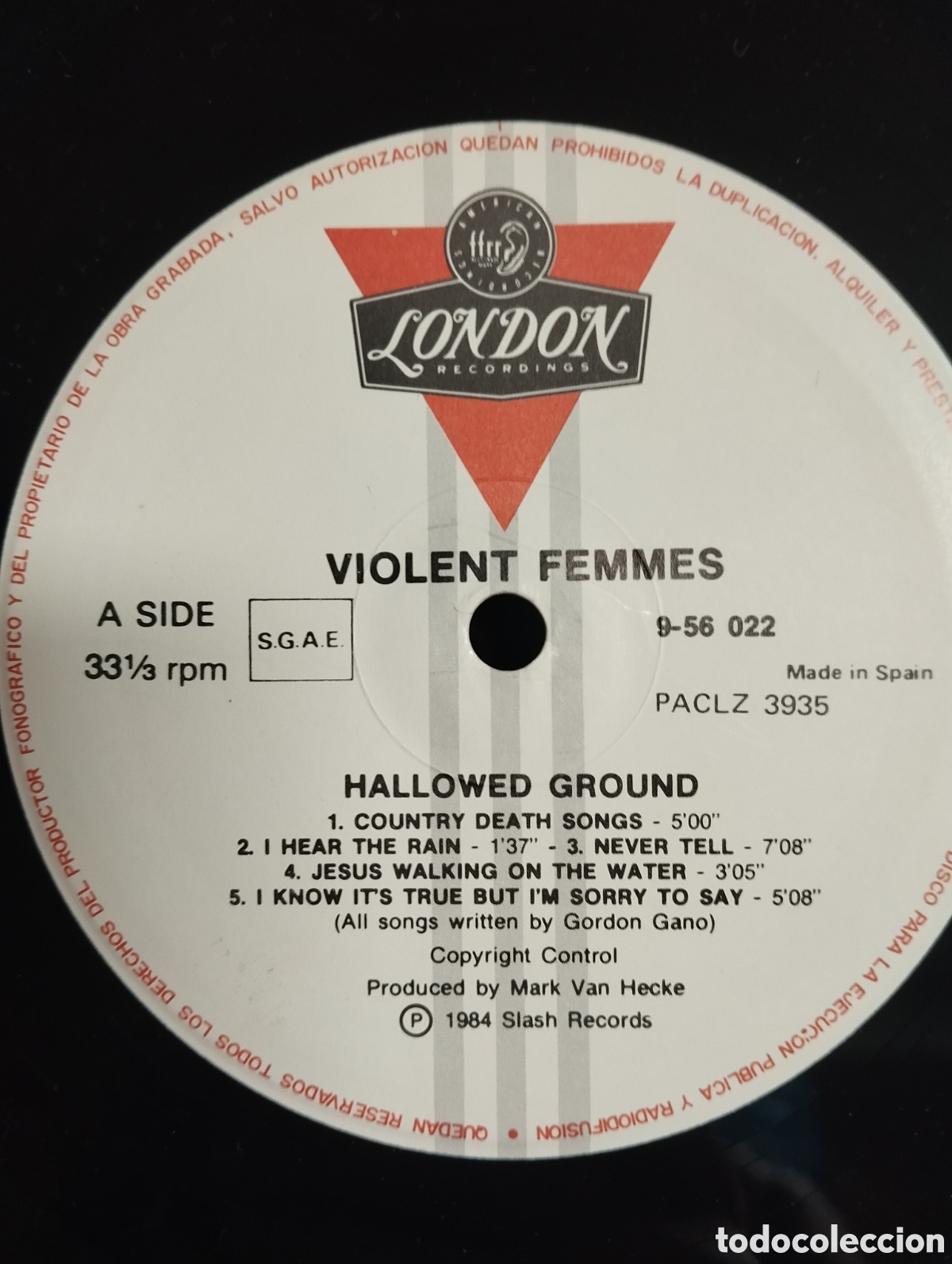 Discos de vinilo: VIOLENT FEMES ,HALLOWED GEROW - Foto 2