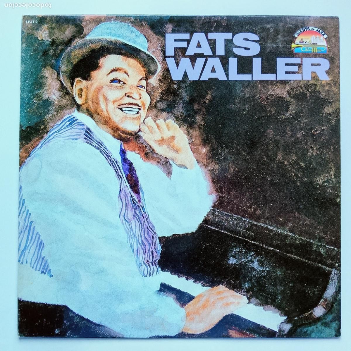 Discos de vinilo: Fats Waller-Fats Waller (LP Giants Of Jazz) 1930s-1940s. Count Basie, Art Tatum, Tom Waits...