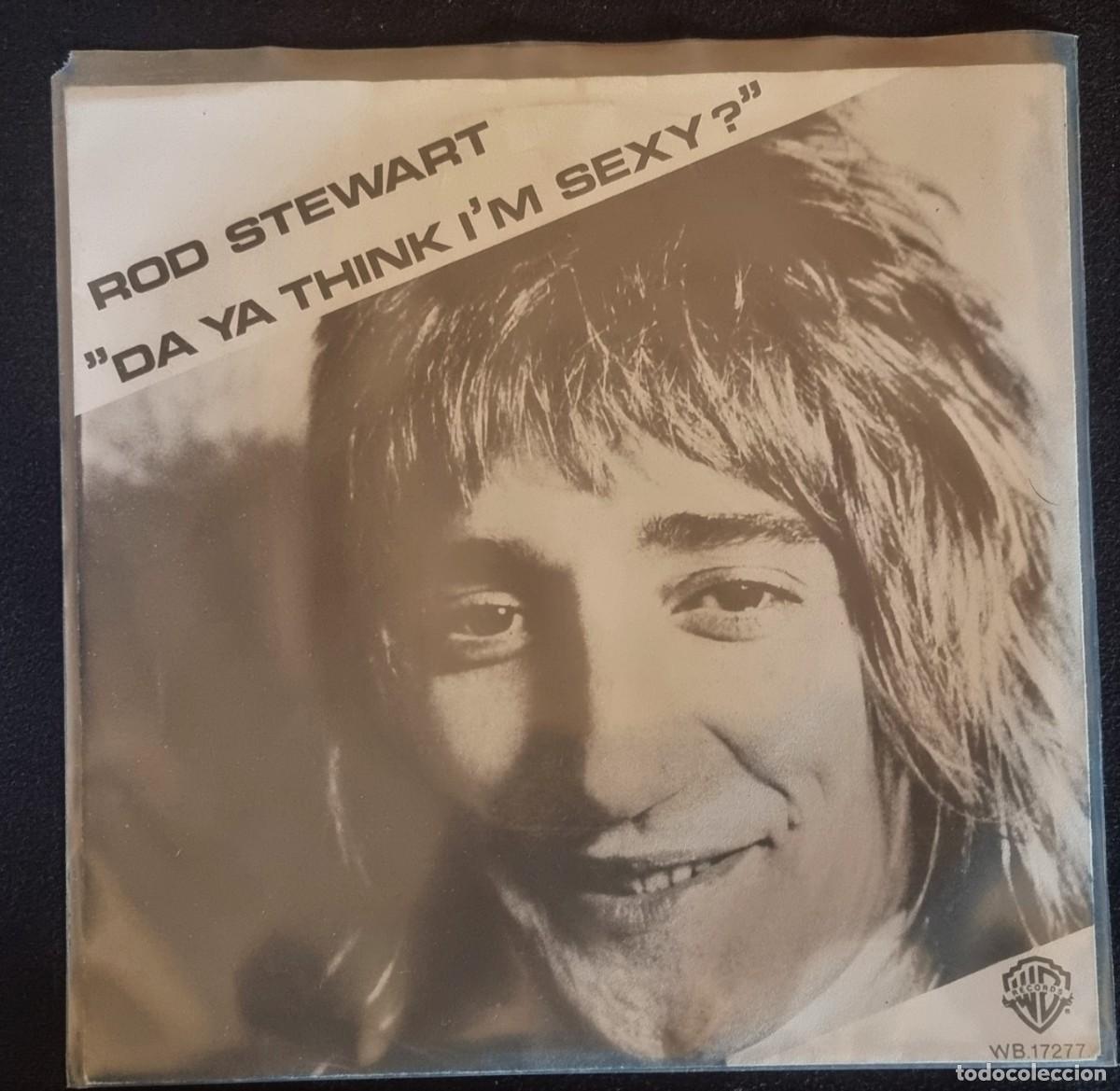 Discos de vinilo: ROD STEWART - HOT LEGS / I WAS ONLY JOKING - WARNER BROS RECORDS 1977