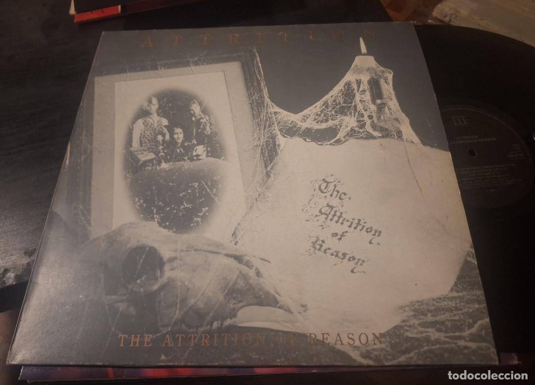Discos de vinilo: ATTRITION - OF REASON LP EU THIRD MIND 1989 - TECHNO EBM INDUSTRIAL