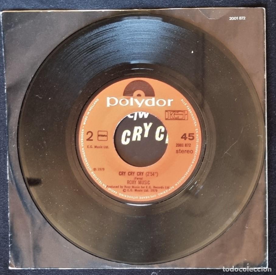 Discos de vinilo: ROXY MUSIC - DANCE AWAY / CRY CRY CRY - POLYDOR 1979 - Foto 3
