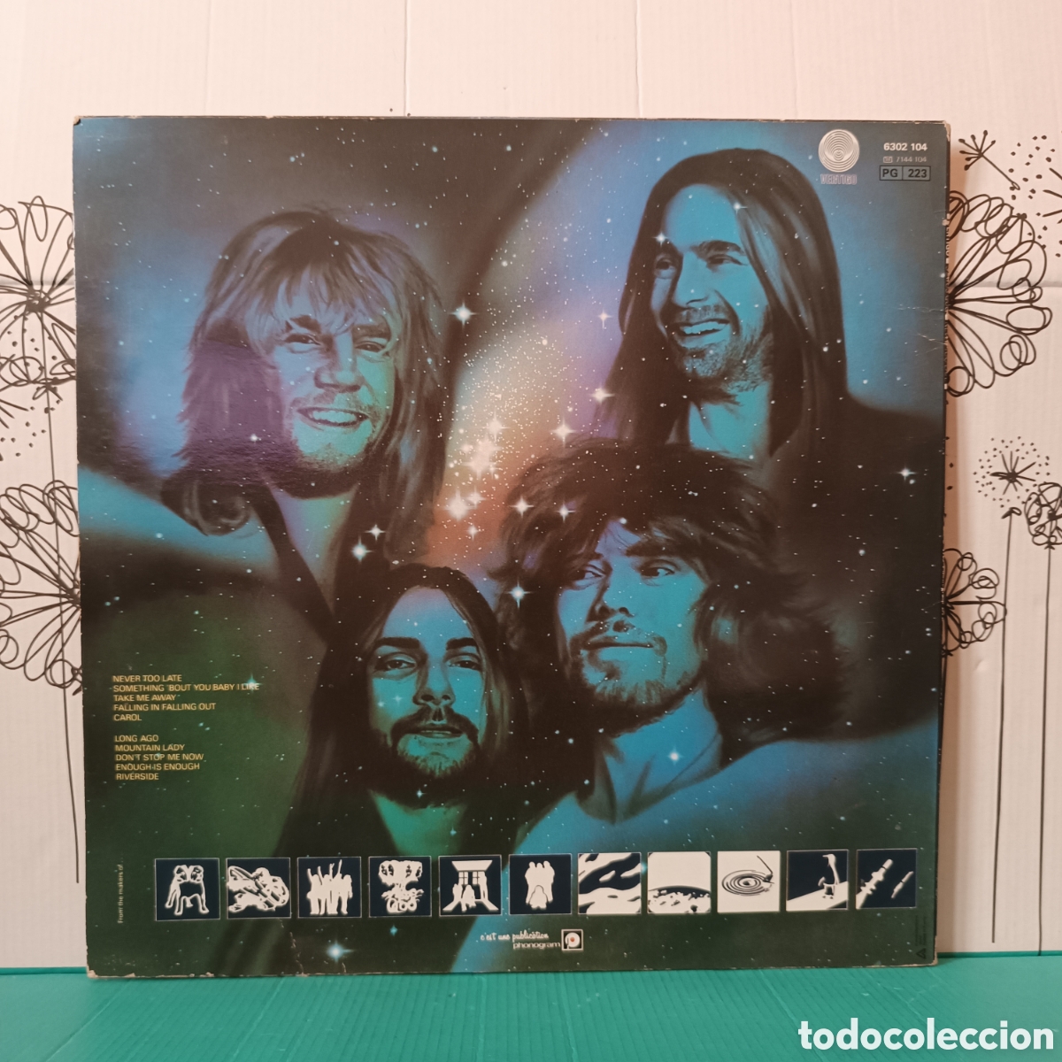 Discos de vinilo: STATUS QUO. NEVER TOO LATE. LP. 1981 - Foto 2