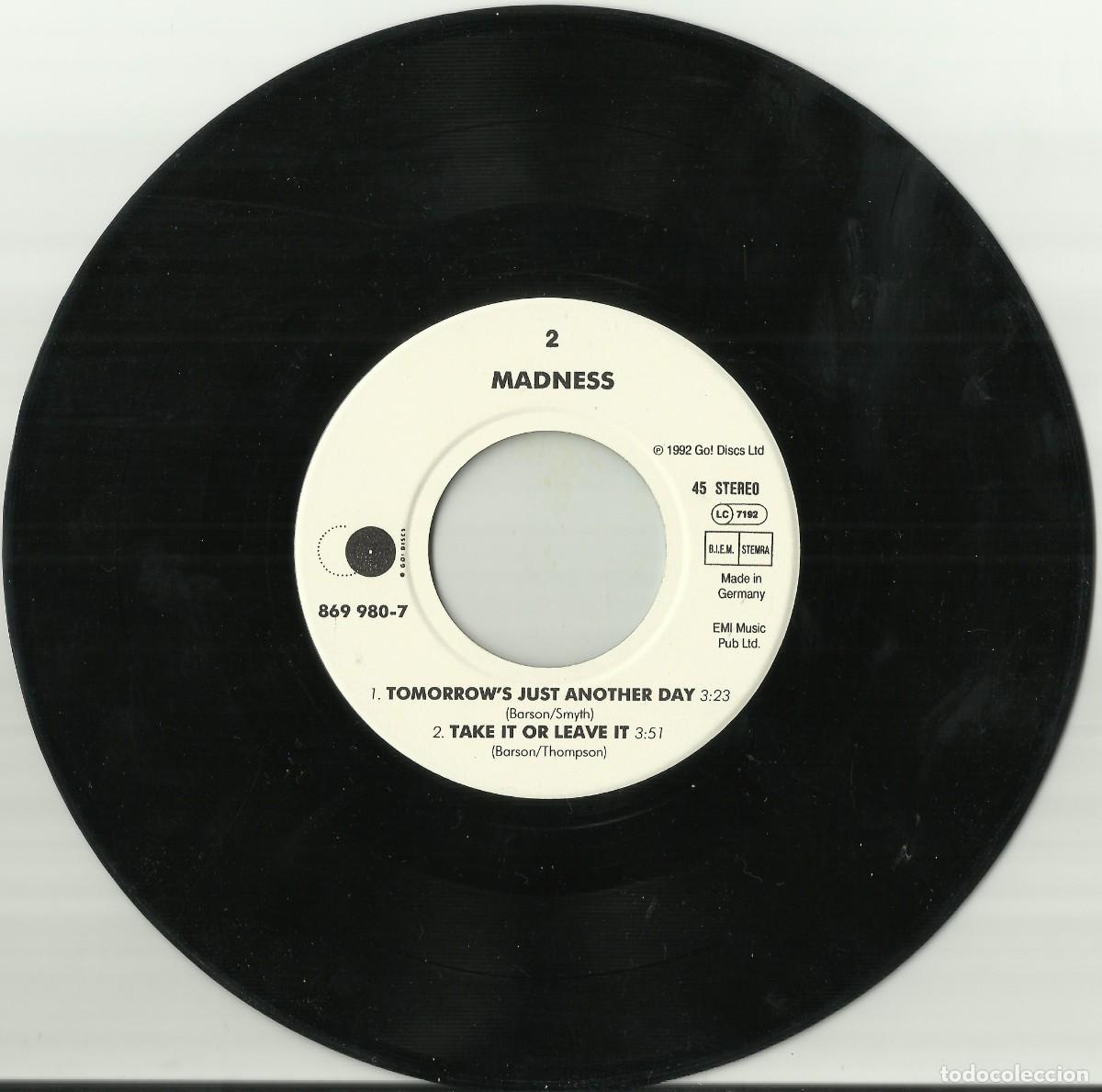 Discos de vinilo: MADNESS 1992 single .... - Foto 4