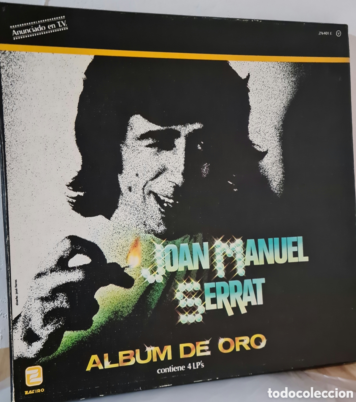 Discos de vinilo: JOAN MANUEL SERRAT * 4LPs* ALBUM DE ORO