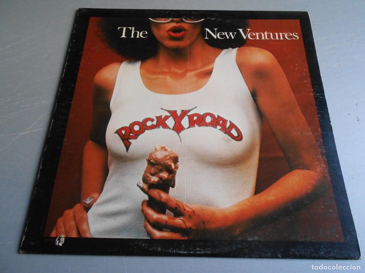 Discos de vinilo: NEW VENTURES, THE - ROCKY ROAD -, LP, MOONLIGHT SERENADE + 6, A&Ntilde;O 1976, UNITED ARTIST UA-LA 586G USA