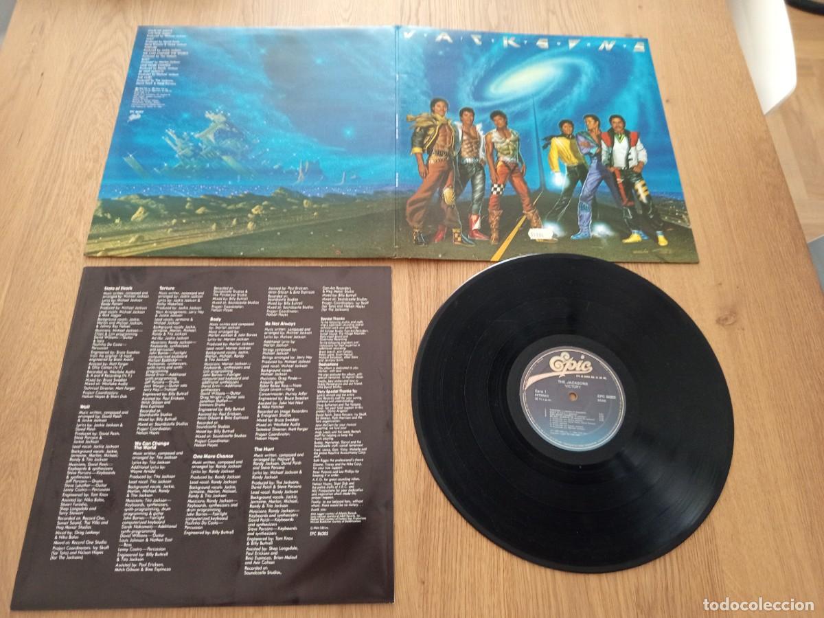 Discos de vinilo: JOYA LP ORIGINAL. THE JACKSONS - VICTORY ( A&Ntilde;O 1984 / MICHAEL JACKSON 1&ordf; EDICION 1984 / COMPLETO.
