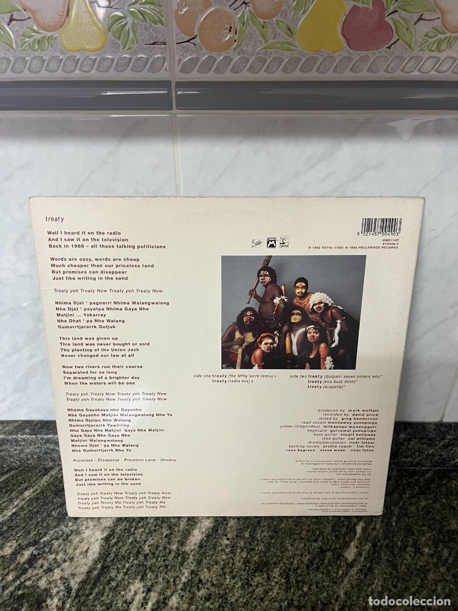Discos de vinilo: Yothu Yindi &lrm;&ndash; Treaty - Foto 2