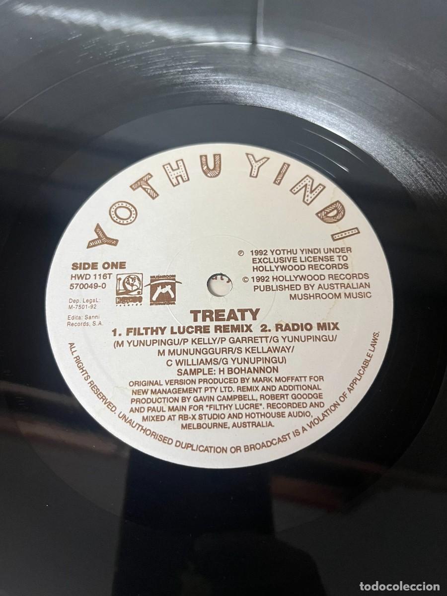 Discos de vinilo: Yothu Yindi &lrm;&ndash; Treaty - Foto 4