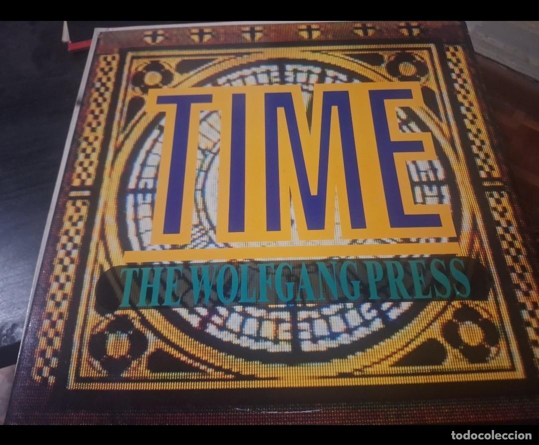 Discos de vinilo: THE WOLFGANF PRESS - TIME 12&rdquo; MAXI UK 4AD 4 AD - 1991 - TECHNO BLEEP