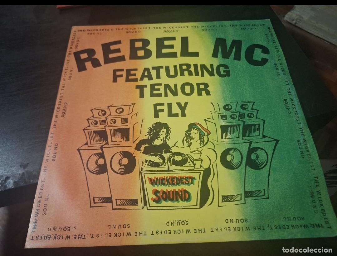 Discos de vinilo: REBEL MC feat TENOR FLY - WICKEDEST SOUND 12&rdquo; MAXI UK DESIRE 1990 TECHNO BREAKBEAT HIP HOP