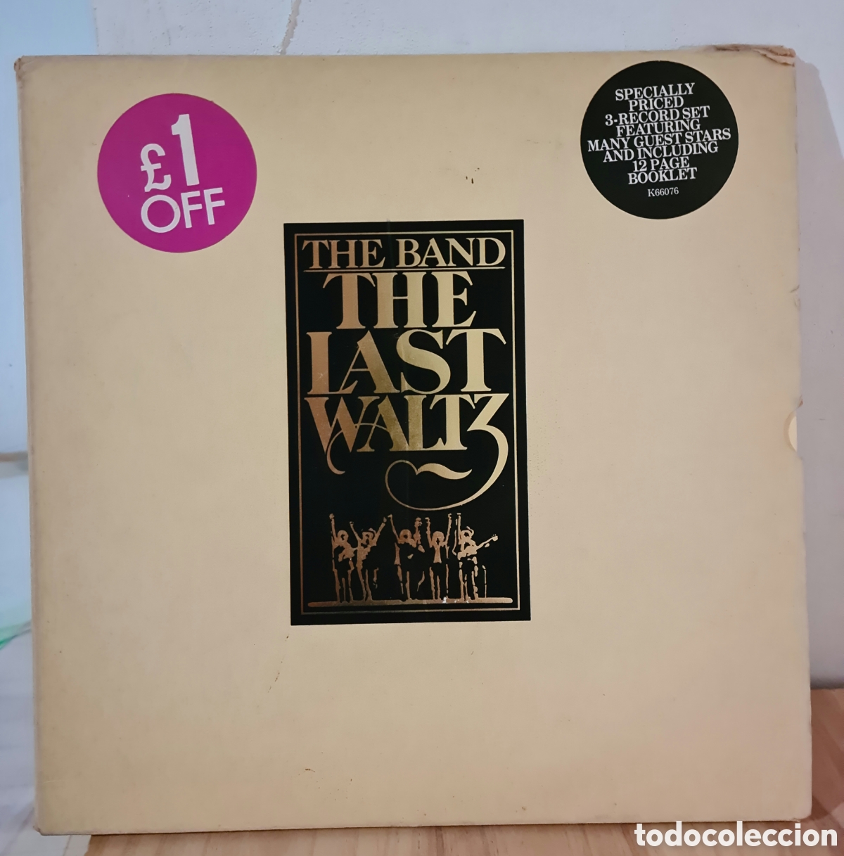 Discos de vinilo: THE BAND * 4 LPs * THE LAST WALTZ