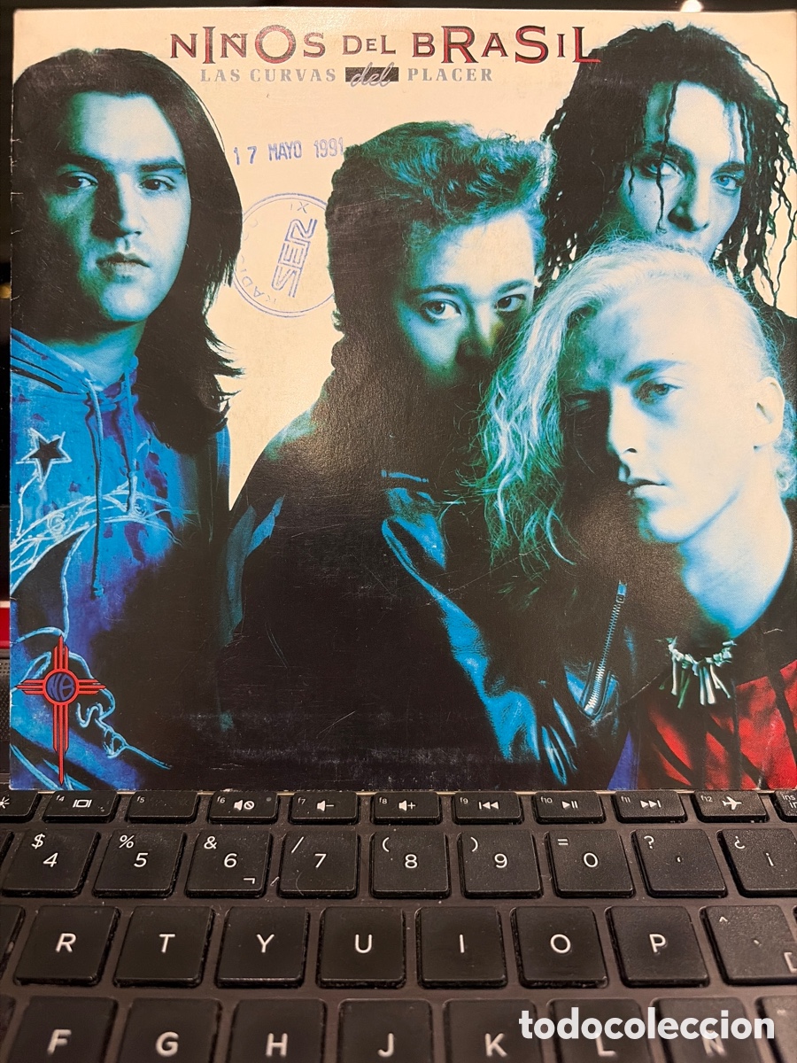 Discos de vinilo: NI&Ntilde;OS DEL BRASIL - LAS CURVAS DEL PLACER SINGLE PROMO