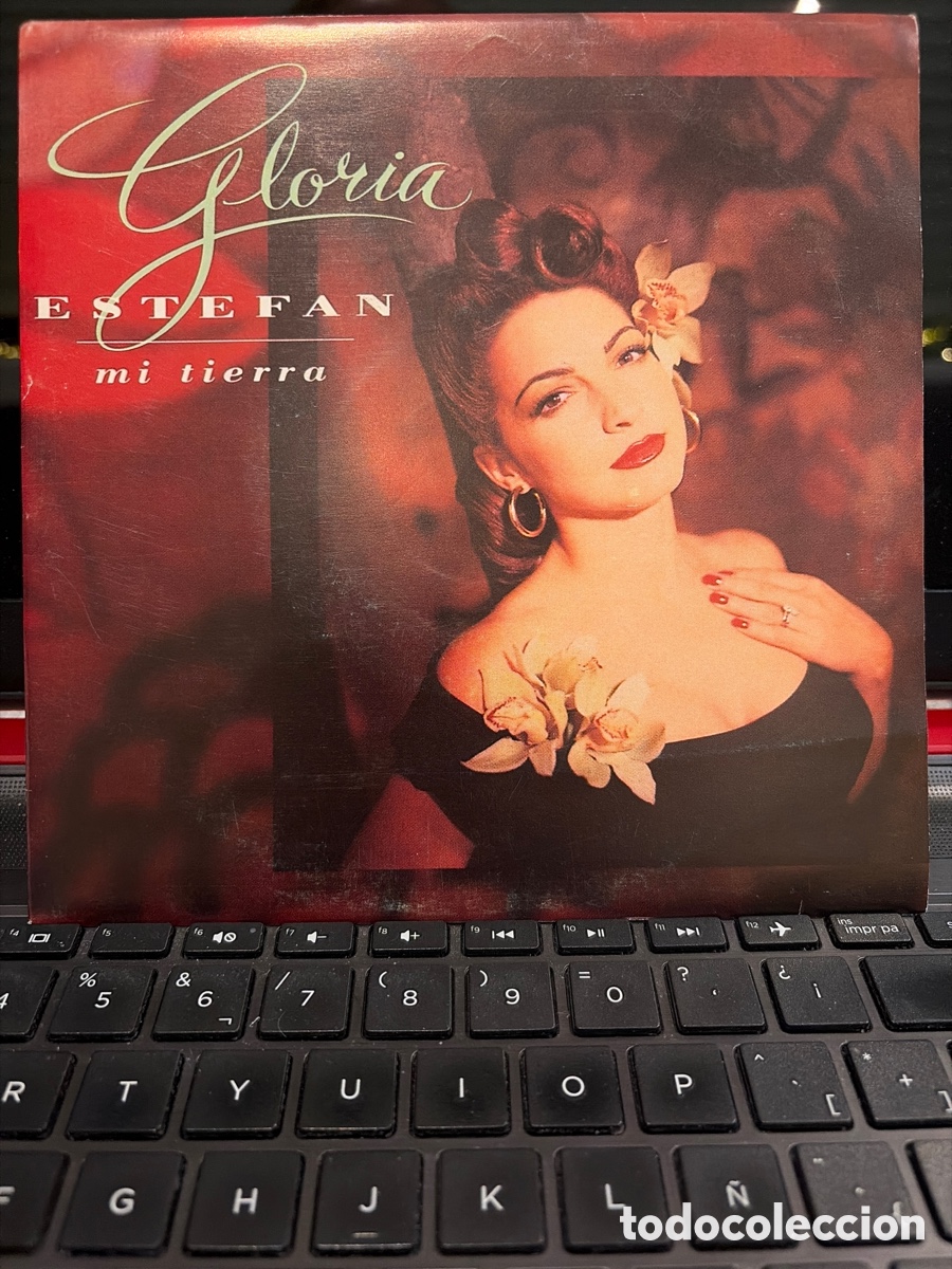 Disques de vinyle: GLORIA ESTEFAN - MI TIERRA SINGLE PROMO