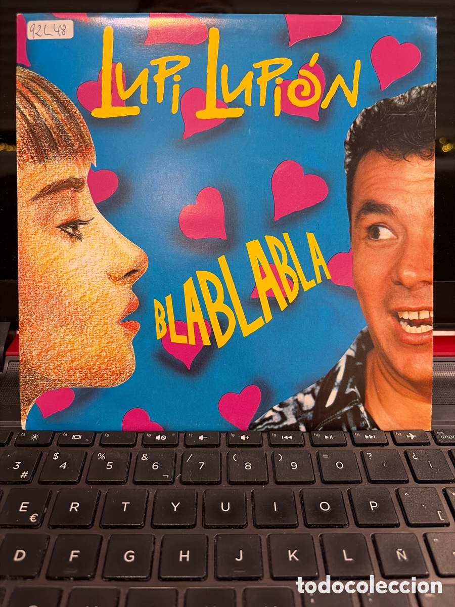 Discos de vinil: LUPI LUPION - BLA BLA BLA SINGLE PROMO