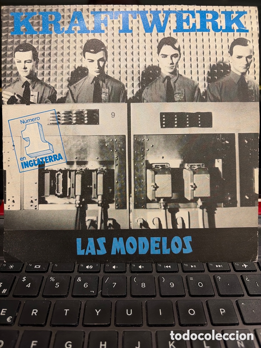 Discos de vinilo: KRAFTWERK - LAS MODELOS + COMPUTER LOVE SINGLE SPAIN