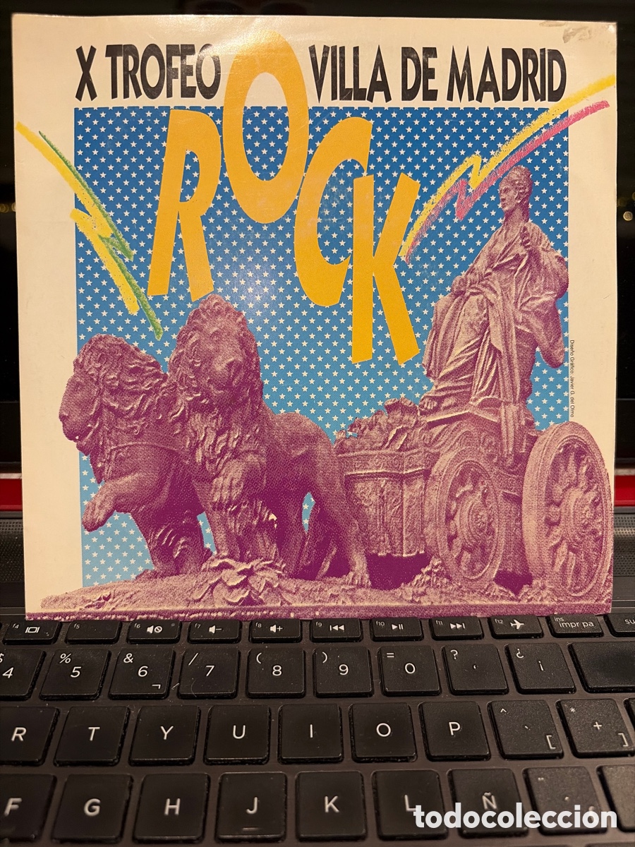 Discos de vinilo: ROCKOMOVIL - DE AQUELLA MANERA + PARA ELLAS SINGLE X TROFEO ROCK VILLA DE MADRID