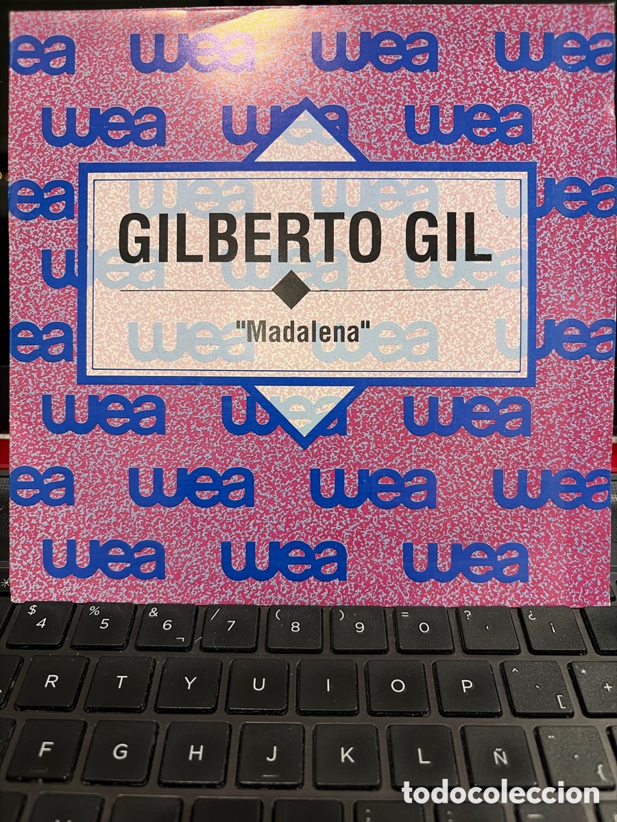 Discos de vinilo: GILBERTO GIL - MADALENA SINGLE PROMO SPAIN