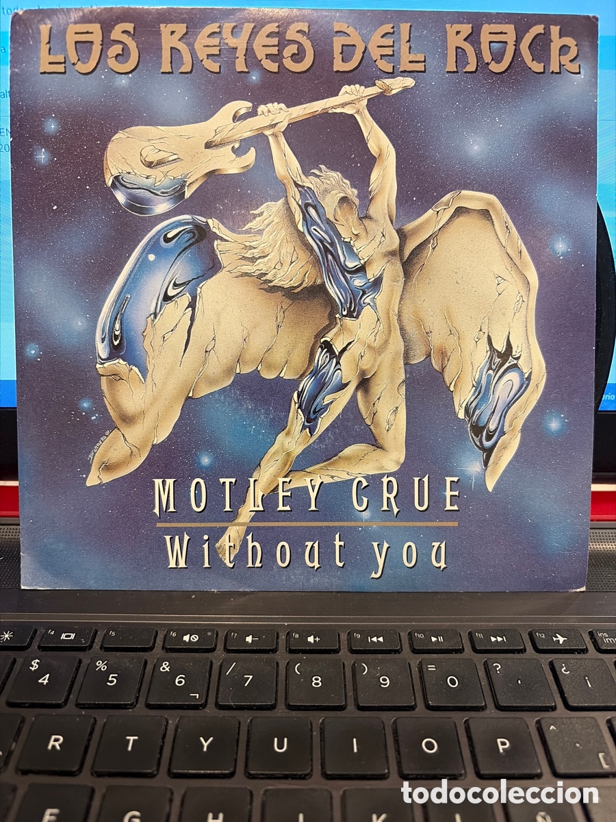 Discos de vinilo: MOTLEY CRUE - WITHOUT YOU SINGLE PROMO SPAIN