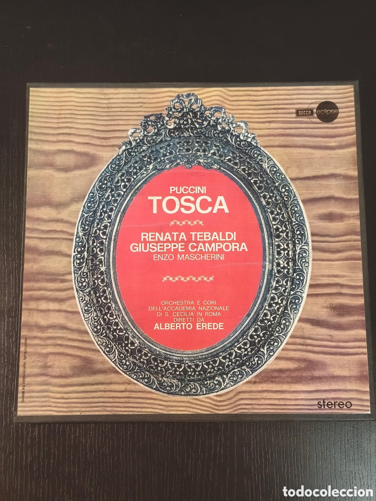 Discos de vinilo: PUCCINI &ndash; TOSCA &ndash; RENATA TEBALDI / GIUSEPPE CAMPORA &ndash; DECCA ECLIPSE ECS 206-207 &ndash; 2 LP