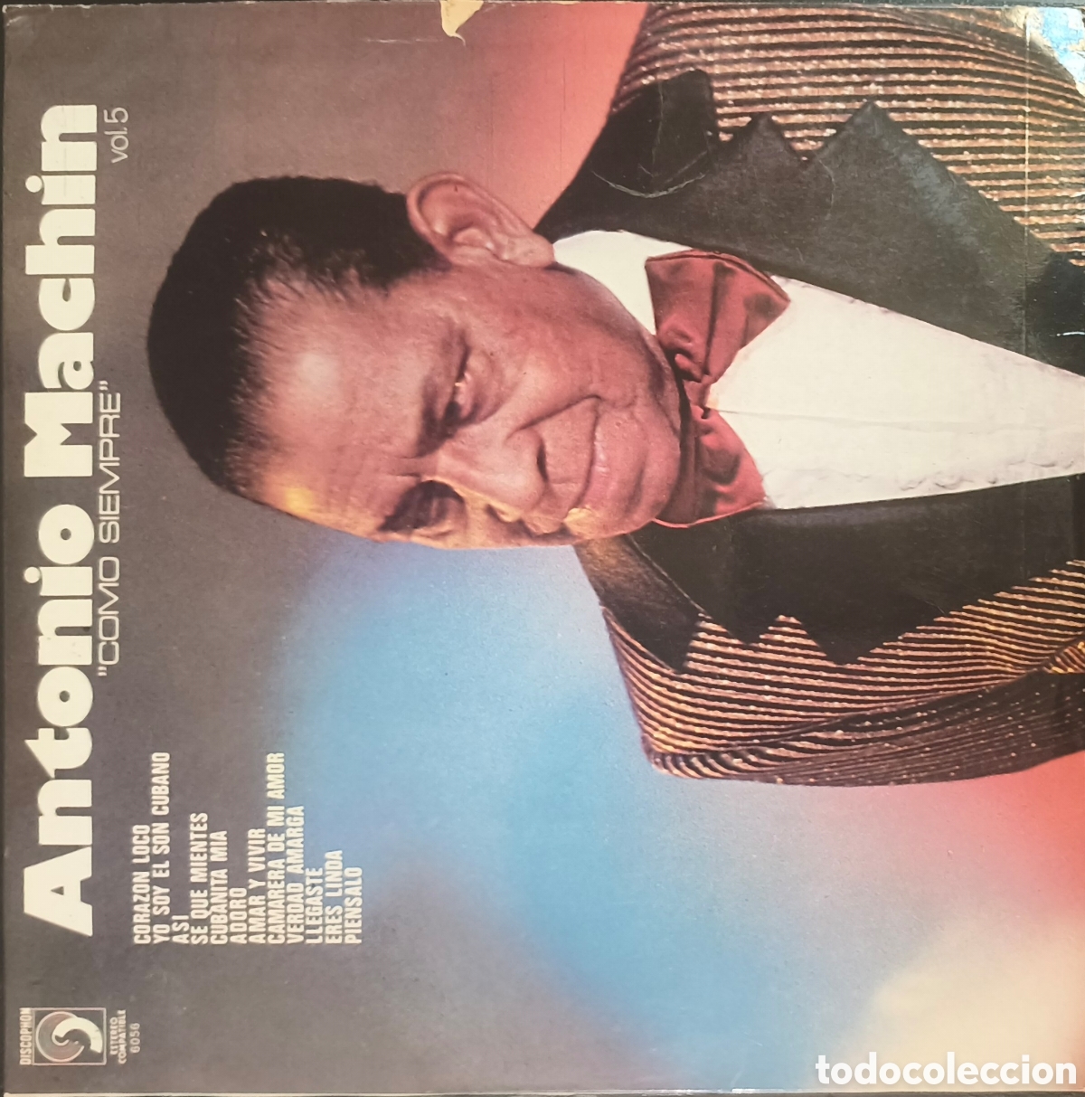Discos de vinilo: Antonio Mach&iacute;n - Como Siempre, Vol. 5, editado por el sello Discophon.