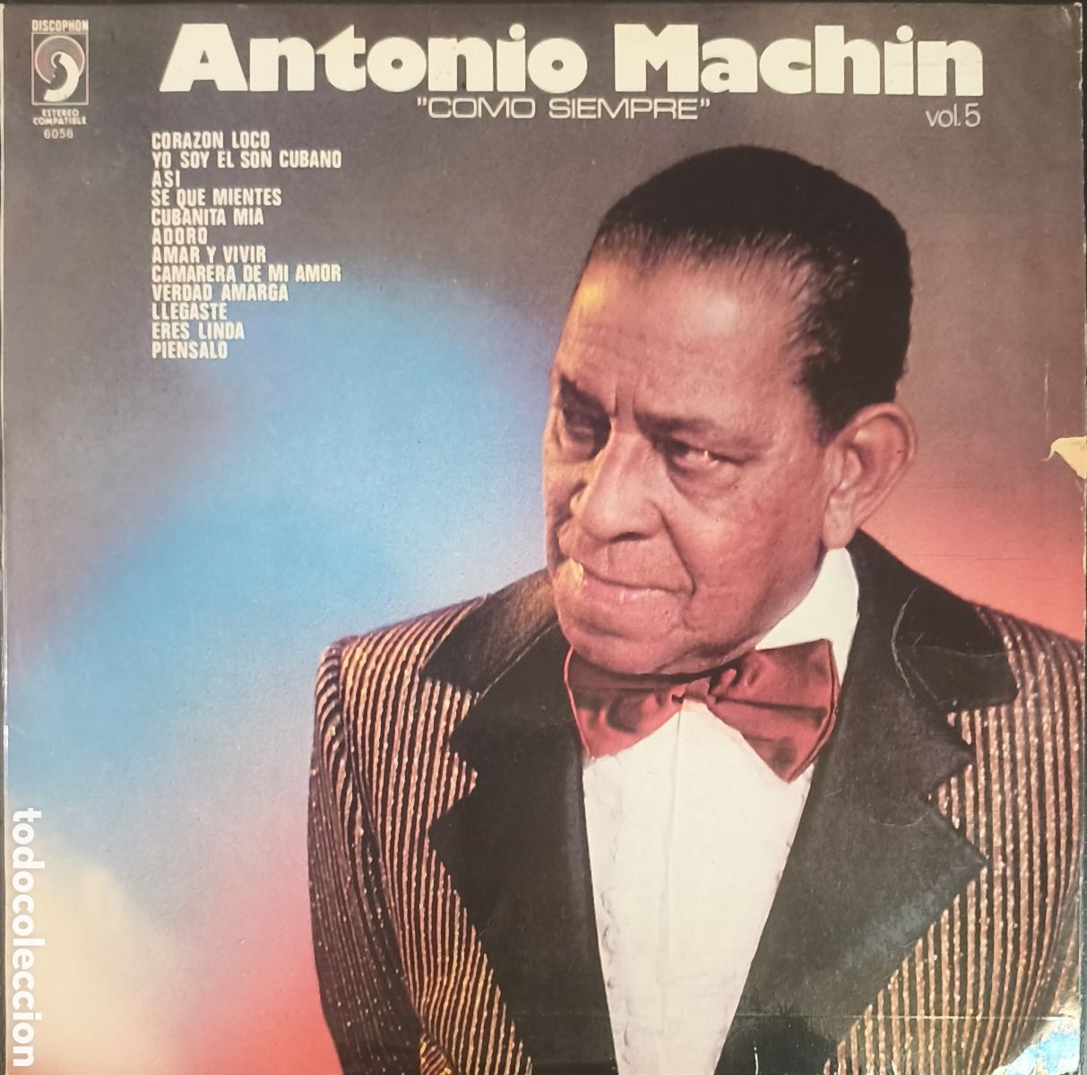 Discos de vinilo: Antonio Mach&iacute;n - Como Siempre, Vol. 5, editado por el sello Discophon.