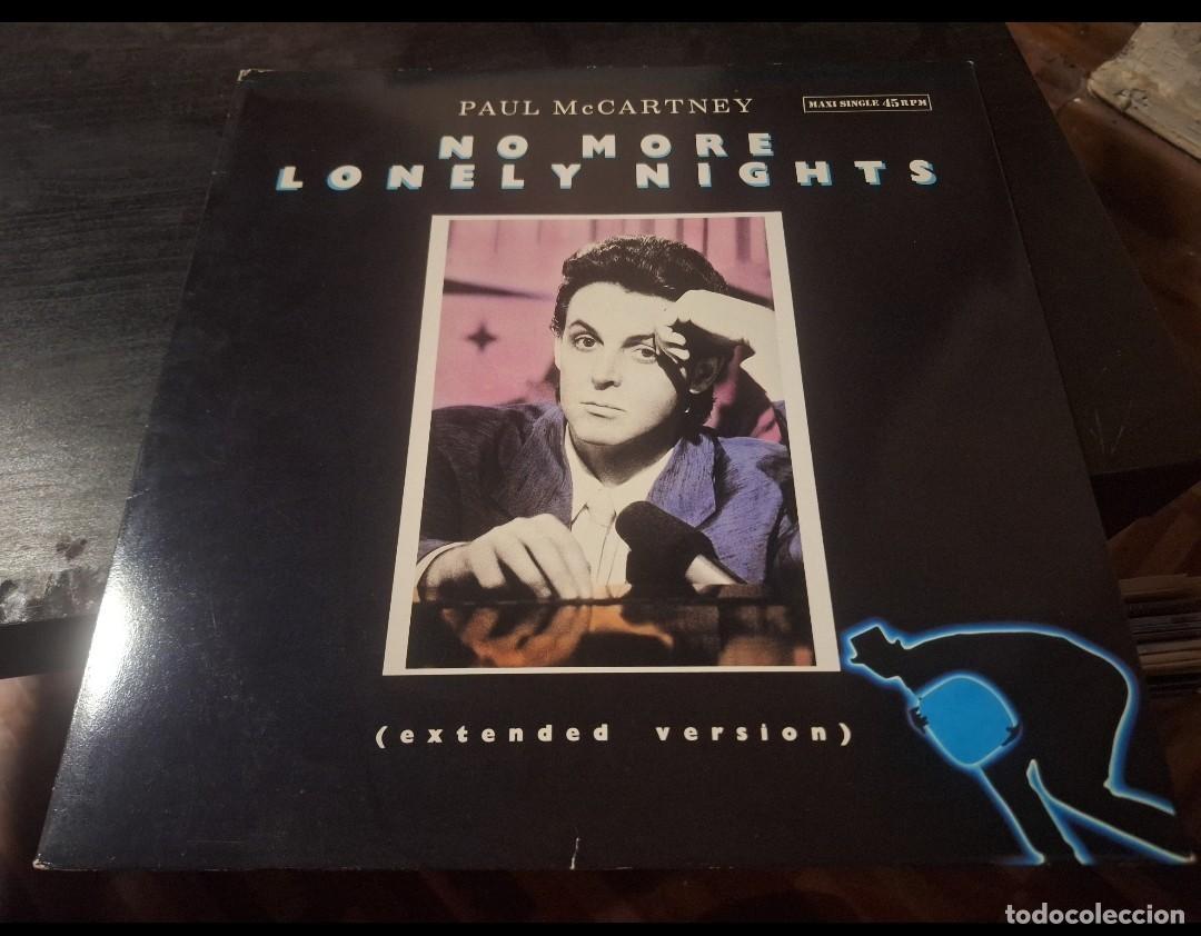 Discos de vinilo: PAUL MCCARTNEY - BEATLES - NO MORE LONELY NIGHTS 12&rdquo; MAXI ODEON 1984 - NACIONAL