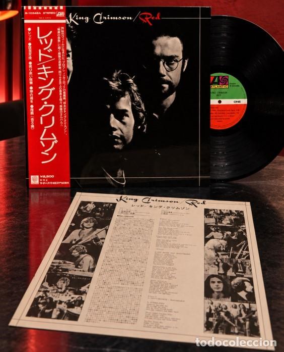 Discos de vinilo: King Crimson - RED &ndash; JAPANESE 1977 PRESS &ndash; ESSENTIAL PROGRESSIVE ROCK MASTERPIECE