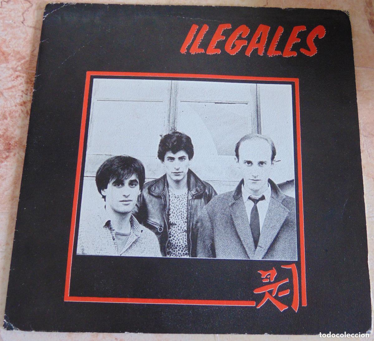 Discos de vinilo: Ilegales &ndash; Revuelta Juvenil En Mongolia - SINGLE ARREBATO RECORDS 1982