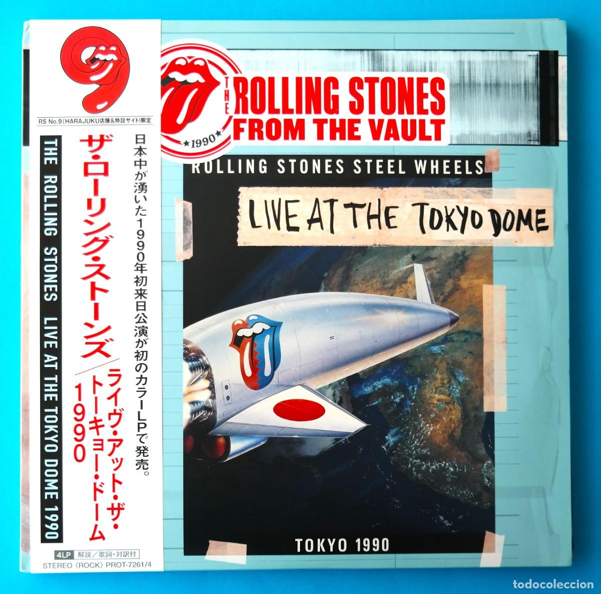 Discos de vinilo: The Rolling Stones&ndash; Live At The Tokyo Dome, 4-LP Red Vinyl Box Set, Limited to 1,000 Copies