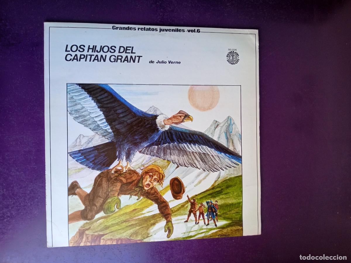 Discos de vinilo: LOS HIJOS DEL CAPITAN GRANT - JULIO VERNE - LP DOBLON 1980 - AUDIOLIBRO - NARRADO MARIA LUISA SECO